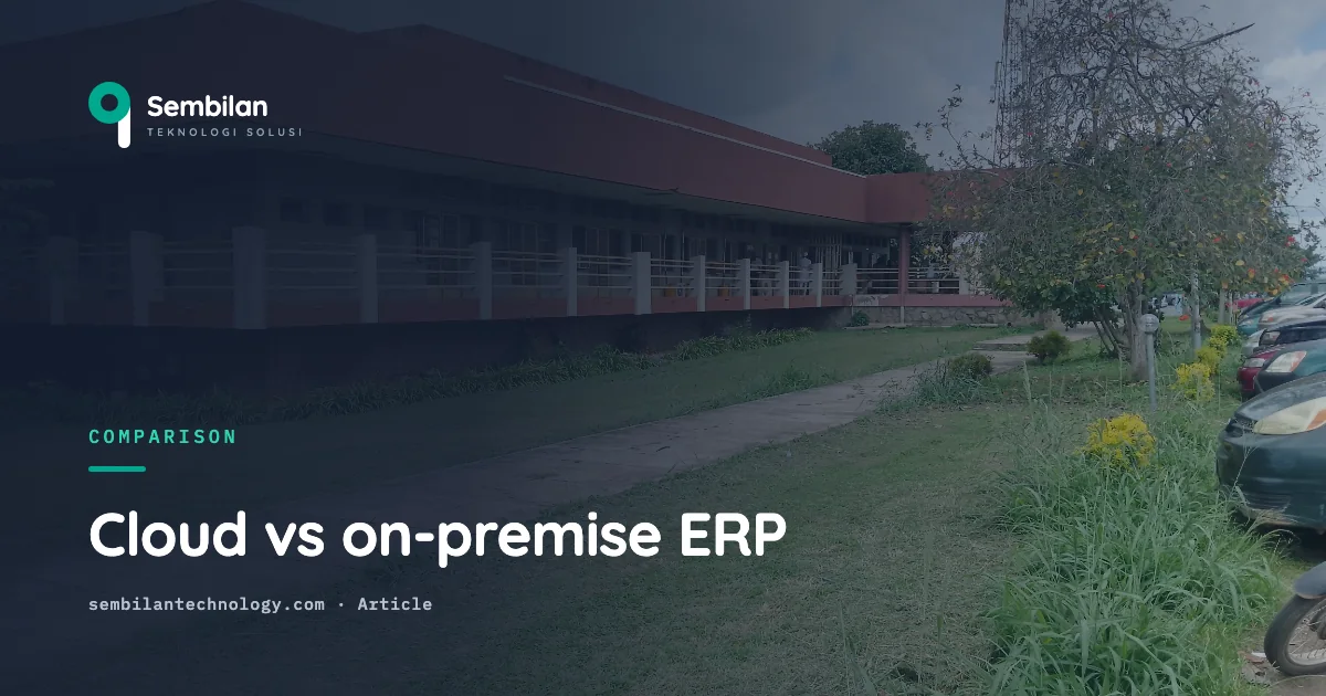 Cloud vs on-premise ERP: which is right for you?