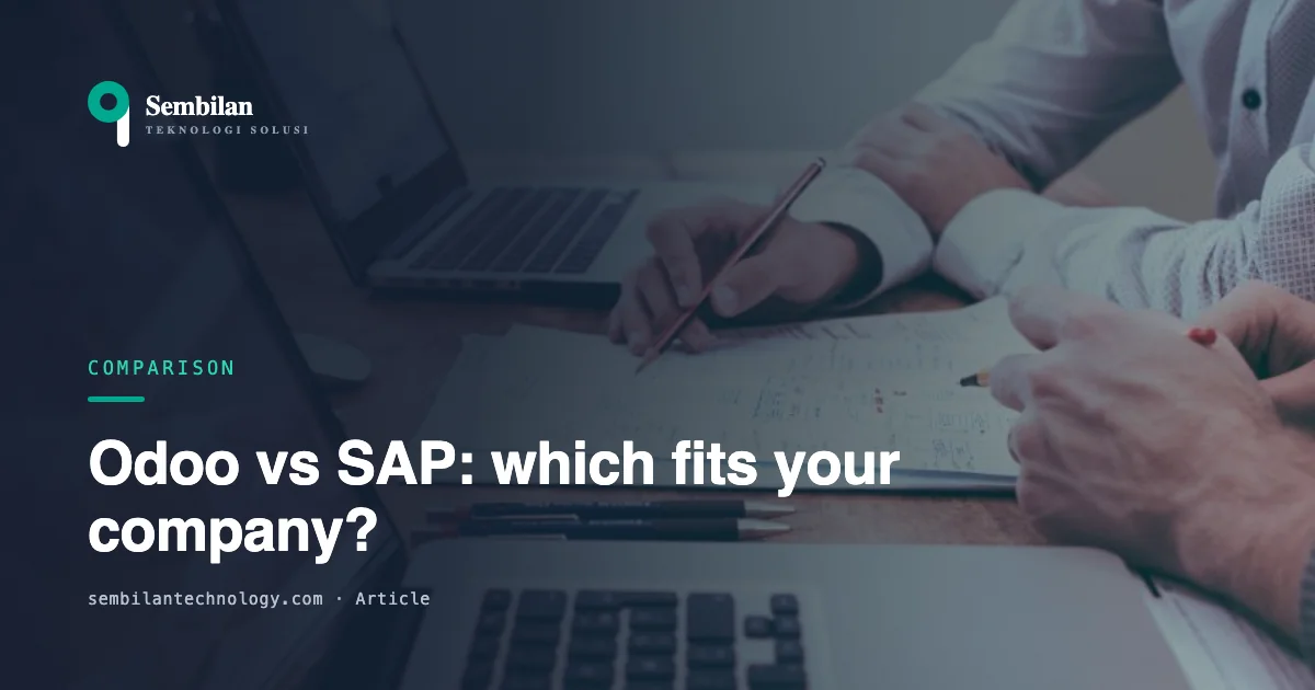Odoo vs SAP: which fits companies in Indonesia?